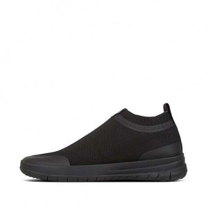 フィット フロップ ÜBERKNIT Slip-On スニーカー メンズ 白 | Japan RMFYAO602