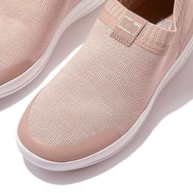 フィット フロップ ÜBERKNIT Slip-On スニーカー レディース レモン | Japan EPGCSQ849