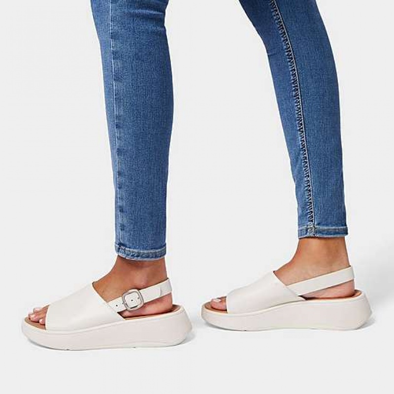 フィット フロップ F-MODE レザー Flatform Back-ストラップ サンダル レディース カラー | Japan ORKEPN934