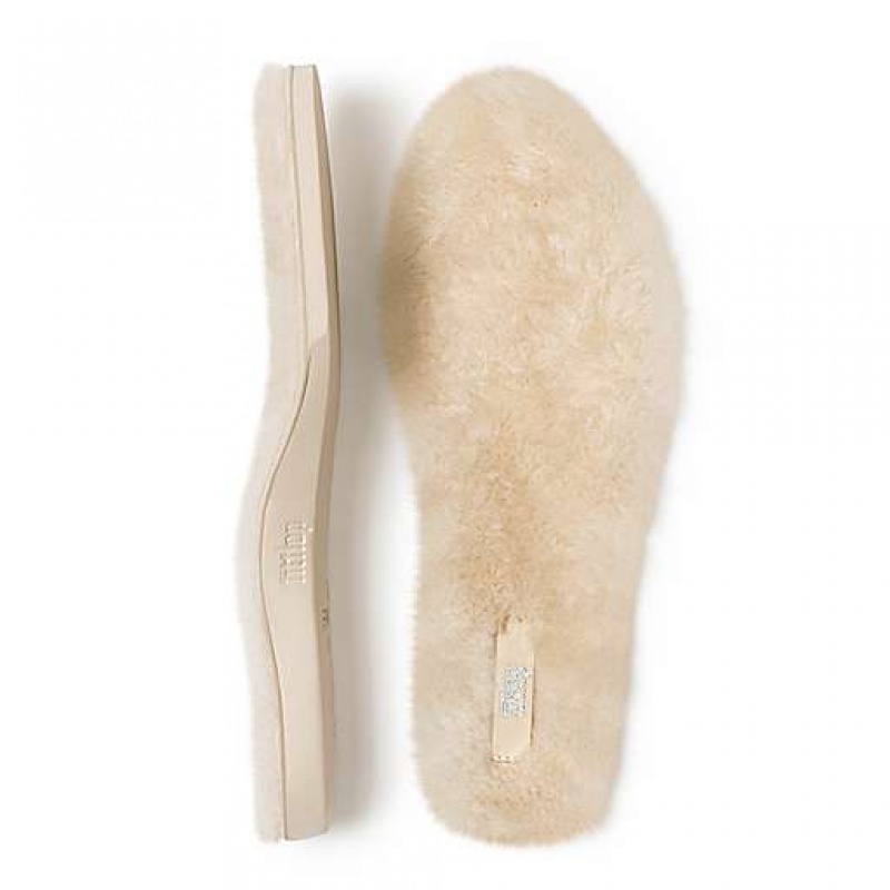 フィット フロップ WONDERWELLY Luxe Shearling Insoles - 1 Pair ブーツ レディース 白 | Japan JALPDS684